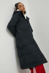 Hollister Co. kurtka damska kolor czarny zimowa. Czarne kurtki Hollister Co., na zimę, l, bez wzorów, bez kaptura. Za 689.99 zł.