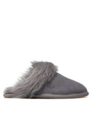 Ugg Kapcie W Scuff Sis 1122750 Szary. Szare kapcie UGG, bez wzorów, ze skóry. Za 339.99 zł.
