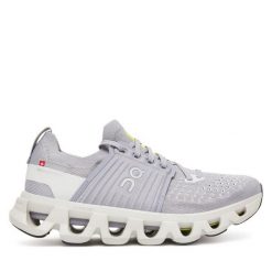 Buty do biegania On. Fioletowe buty do biegania On, bez wzorów, bez zapięcia, do biegania. Za 649.99 zł.