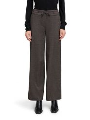 BETTY & CO Spodnie w kolorze szarobrązowo-czarnym rozmiar: 36. Czarne spodnie materiałowe Betty & Co, bez wzorów, z materiału. Za 114.17 zł.