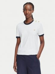 Beverly Hills Polo Club T-Shirt P-SS26W-TS0104 Biały Regular Fit. Białe t-shirty Beverly Hills Polo Club, xs, bez wzorów, z bawełny, bez kołnierzyka, bez ramiączek. Za 118.99 zł.