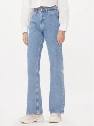 Calvin Klein Jeans Jeansy Authentic J20J222868 Niebieski Bootcut Fit. Niebieskie jeansy Calvin Klein Jeans, bez wzorów, z jeansu. Za 259.99 zł.