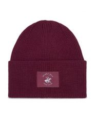 Beverly Hills Polo Club Czapka CWBEO-BHPC-W3-002-AW26 Bordowy. Czerwone czapki zimowe Beverly Hills Polo Club, bez wzorów, z wiskozy. Za 59.99 zł.