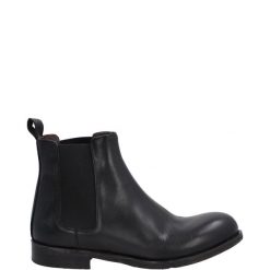 SZTYBLETY DAMSKIE 47891 CUSNA NERO. Botki Venezia, bez wzorów, ze skóry, bez obcasa, bez zapięcia. Za 249.00 zł.