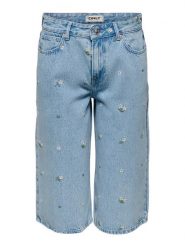 ONLY Szorty jeansowe Cobain 15349519 Niebieski Loose Fit. Niebieskie szorty ONLY, bez wzorów, z bawełny. Za 209.99 zł.