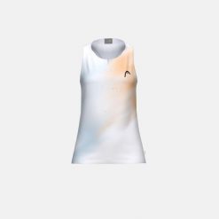 AGILITY Damski Top Bez Rękawów. Brązowe topy sportowe Head, bez wzorów, tenisowe. Za 230.00 zł.