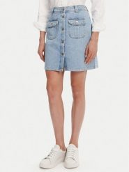 JOOP! Jeans Spódnica jeansowa Rosa 30046659 Niebieski Regular Fit. Niebieskie spódnice Joop! Jeans, m, bez wzorów, z bawełny. Za 269.99 zł.