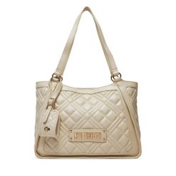 Torebka LOVE MOSCHINO. Brązowe torebki klasyczne Love Moschino, bez wzorów, klasyczne, bez dodatków. Za 559.99 zł.