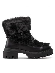 DeeZee Śniegowce ZALJ8088Y-2 Czarny. Czarne śniegowce DeeZee, bez wzorów, z materiału, bez zapięcia. Za 239.99 zł.