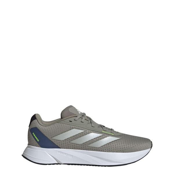 Buty Duramo SL. Białe buty do biegania adidas, bez wzorów, z materiału, bez zapięcia, do biegania. Za 299.00 zł.
