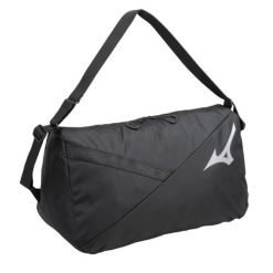 Torba sportowa Mizuno Waso Holdall. Czarne torby sportowe Mizuno, bez wzorów, z materiału, na ramię, małe. Za 229.00 zł.