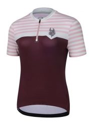 Protective Koszulka kolarska w kolorze czerwono-jasnoróżowym rozmiar: 48. Czerwone t-shirty sportowe Protective, bez wzorów, z materiału, bez ramiączek, rowerowe. Za 146.95 zł.