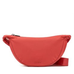 Torebka HUGO. Czerwone listonoszki Hugo, bez wzorów, bez dodatków. Za 289.99 zł.
