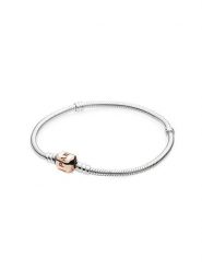 Pandora Srebrna bransoletka rozmiar: 20. Czerwone bransoletki Pandora, srebrne. Za 254.95 zł.