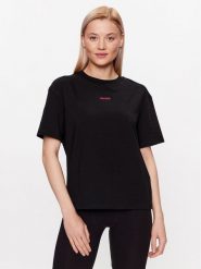 Hugo T-Shirt 50490593 Czarny Relaxed Fit. Czarne t-shirty Hugo, m, bez wzorów, bez kołnierzyka, bez ramiączek. Za 139.99 zł.