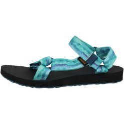 Buty do chodzenia damskie Teva Original Universal. Niebieskie buty trekkingowe Teva, z materiału, bez zapięcia. Za 433.00 zł.