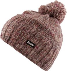 Czapka zimowa Eisbär Wms Wally Pompon Różowy Różowy. Czerwone czapki zimowe 909, z aplikacjami, z materiału. Za 148.99 zł.