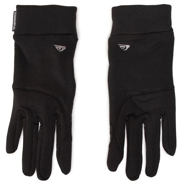 Rękawiczki Quiksilver. Czarne rękawiczki Quiksilver, bez wzorów, sportowe. Za 111.99 zł.