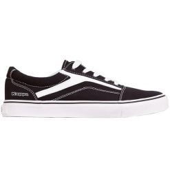 Buty sportowe dla dorosłych Kappa Chose Sun PF. Czarne buty sportowe lifestyle Kappa, bez wzorów, bez zapięcia, trekkingowe. Za 76.09 zł.