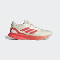 Buty Runfalcon 5 Running. Białe buty do biegania adidas, bez wzorów, bez zapięcia, do biegania. Za 259.00 zł.