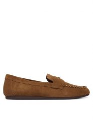 Aldo Mokasyny Wylaena 14134997 Brązowy. Brązowe mokasyny Aldo, bez wzorów, ze skóry. Za 339.99 zł.