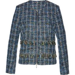 Żakiet bonprix ciemnoniebiesko-kolorowy melanż. Marynarki i żakiety marki bonprix. Za 89.99 zł.