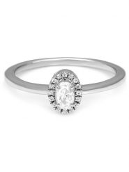 Diamant Vendôme Złoty pierścionek z diamentami rozmiar: 59. Szare pierścionki Diamant Vendôme, z diamentem, złote. Za 880.59 zł.