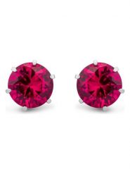 Diamant Exquis Złote kolczyki-wkrętki z rubinami rozmiar: onesize. Różowe kolczyki Diamant Exquis, z rubinem, złote. Za 761.99 zł.