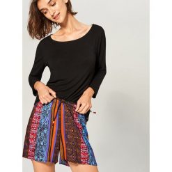 Piżama z szortami - Bordowy. Piżamy marki Reserved. W wyprzedaży za 59.99 zł.