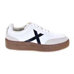 Buty MUNICH RUMBA SKY Biały. Białe buty sportowe lifestyle munich, bez wzorów, ze skóry, bez zapięcia. Za 330.99 zł.