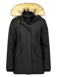 Geographical Norway Parka "Armonie" w kolorze czarnym rozmiar: XL. Czarne płaszcze Geographical Norway, xl, bez wzorów, bez kaptura. Za 149.31 zł.
