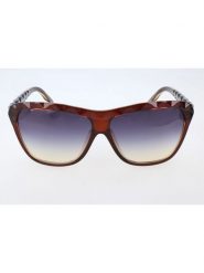 Swarovski Damskie okulary przeciwsłoneczne w kolorze brązowo-niebieskim rozmiar: 62. Brązowe okulary przeciwsłoneczne Swarovski, bez wzorów, z tworzywa sztucznego, szklane. Za 239.95 zł.