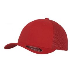 Czapka Z Daszkiem Tactel Mesh. Niebieskie czapki z daszkiem FLEXFIT, bez wzorów, z meshu. Za 100.99 zł.