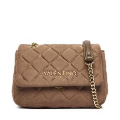 Torebka Valentino. Brązowe listonoszki Valentino, bez wzorów, bez dodatków. Za 589.99 zł.