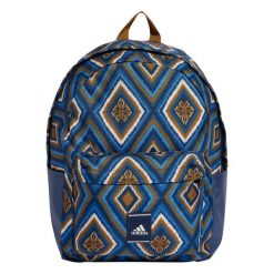 Plecak adidas x FARM Rio. Brązowe plecaki adidas, bez wzorów, z materiału, bez dodatków. Za 128.00 zł.