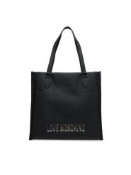 LOVE MOSCHINO Torebka JC4020PP1NKD000B Czarny. Czarne torebki klasyczne Love Moschino, bez wzorów, ze skóry, bez dodatków. Za 679.99 zł.