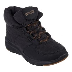Tenisówki Skechers Model Glacial Ultra-trend Kolor Czarny. Czarne trampki Skechers, bez wzorów, z materiału, sportowe, bez zapięcia. Za 394.00 zł.