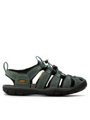 Keen Sandały Clearwather Cnx Leather 1014371 Zielony. Zielone sandały Keen, bez wzorów, z nubiku, sportowe, bez obcasa, bez zapięcia. Za 679.99 zł.
