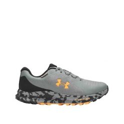 Buty do biegania Under Armour Charged Bandit Trail 3 Zielone, Szare. Szare buty do biegania Under Armour, bez wzorów, z gumy, bez zapięcia, do biegania. Za 500.35 zł.