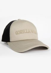 Czapka z daszkiem Gorilla Wear Sharon Ponytail. Brązowe czapki z daszkiem GORILLA WEAR, bez wzorów, z bawełny. Za 121.55 zł.