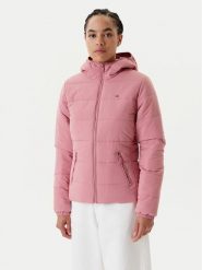 Tommy Jeans Kurtka przejściowa DW0DW20959 Różowy Slim Fit. Czerwone kurtki Tommy Jeans, xl, bez wzorów, z jeansu, bez kaptura. Za 489.99 zł.
