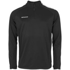 Bluza rozpinana 1/4 Stanno First. Czarne bluzy STANNO, l, bez wzorów, z materiału, sportowe, bez ramiączek, bez kaptura. Za 190.20 zł.