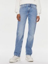 Calvin Klein Jeans Jeansy J20J221222 Niebieski Straight Fit. Niebieskie jeansy Calvin Klein Jeans, bez wzorów, z bawełny. Za 259.99 zł.