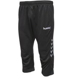 Spodnie Hummel Authentic czarny. Czarne szorty Hummel, bez wzorów, sportowe. Za 80.00 zł.