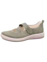 Legero Skórzane baleriny "Tanaro 5.0" w kolorze khaki rozmiar: 41,5. Brązowe baleriny Legero, bez wzorów, bez obcasa, bez zapięcia. Za 222.70 zł.