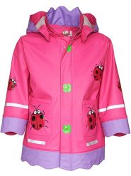 Playshoes Płaszcz przeciwdeszczowy w kolorze różowym rozmiar: 80. Różowe płaszcze Playshoes, bez wzorów, bez kaptura. Za 86.99 zł.