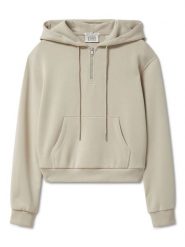 Scotch & Soda Bluza w kolorze kremowym rozmiar: XS. Brązowe bluzy Scotch & Soda, xs, bez wzorów, z kapturem. Za 294.95 zł.