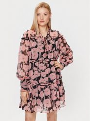 Ted Baker Sukienka codzienna 268350 Różowy Regular Fit. Czerwone sukienki Ted Baker, na co dzień, bez wzorów, z syntetyku, bez kołnierzyka, bez ramiączek, proste. Za 699.99 zł.