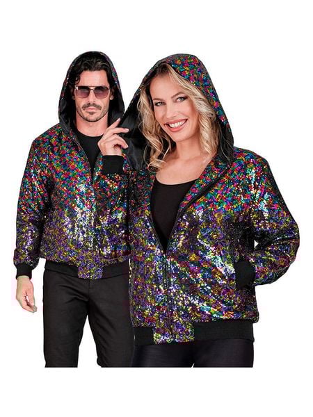 Carnival Party Kurtka kostiumowa "Party" ze wzorem rozmiar: XXL. Kurtki Carnival Party, xxl, bez wzorów, bez kaptura. Za 117.73 zł.