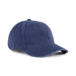 Puma Czapka Premium Ess Classic Bb 02597403. Niebieskie czapki z daszkiem Puma, bez wzorów, z bawełny, klasyczne. Za 90.99 zł.